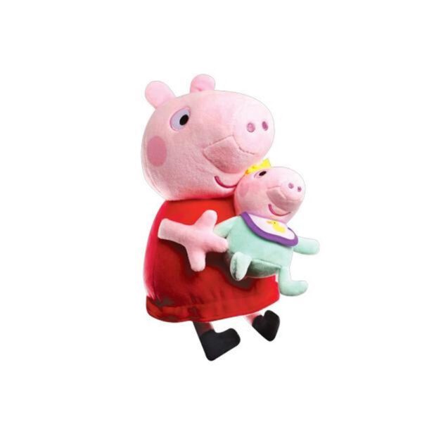 *Peluche peppa pig con bebe