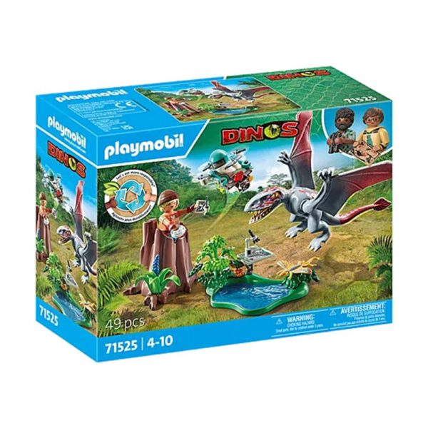 *Playmobil observatorio con dimorphodon