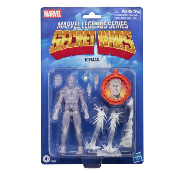 *Figura hasbro marvel legends series secret wars ice man