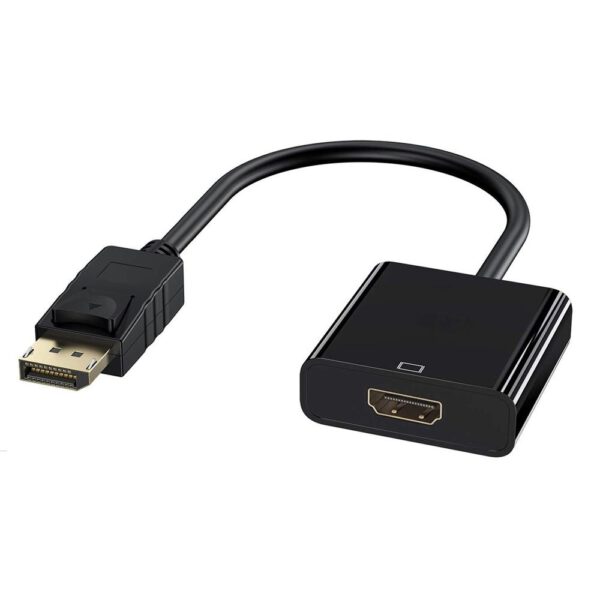 *Cable displayport a hdmi ewent 0.15m -  macho - hembra -  negro