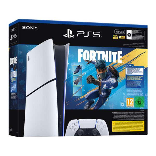 *Consola ps5 sony playstation 5 digital chasis e + fortnite