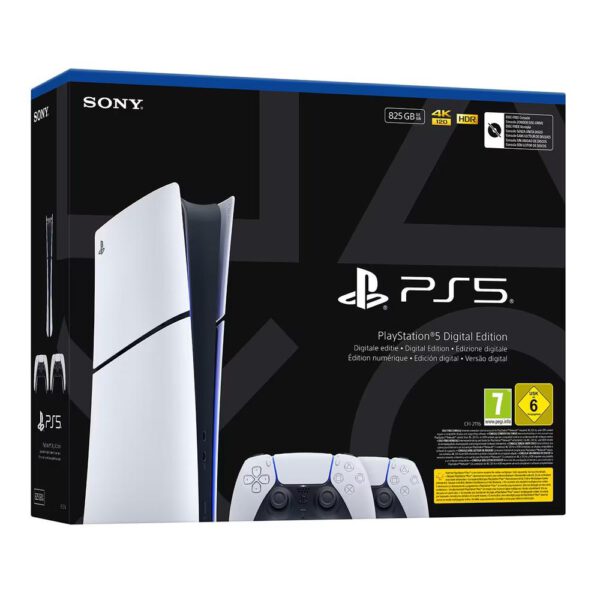 *Consola ps5 sony playstation 5 digital chasis e + dualsense