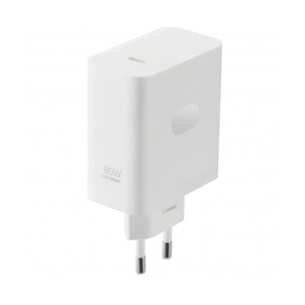 *Cargador one plus supervoc 80w usb tipo c blanco
