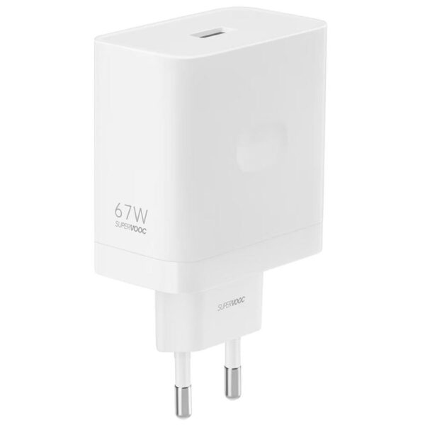 *Cargador oppo supervooc 67w usb tipo a blanco + cable usb tipo c a usb tipo a