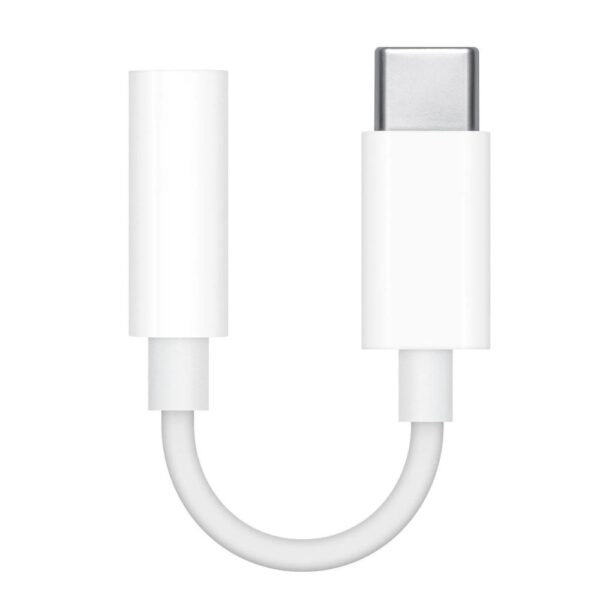 *Adaptador usb tipo c a jack 3.5mm samsung 8cm -  macho - hembra -  blanco