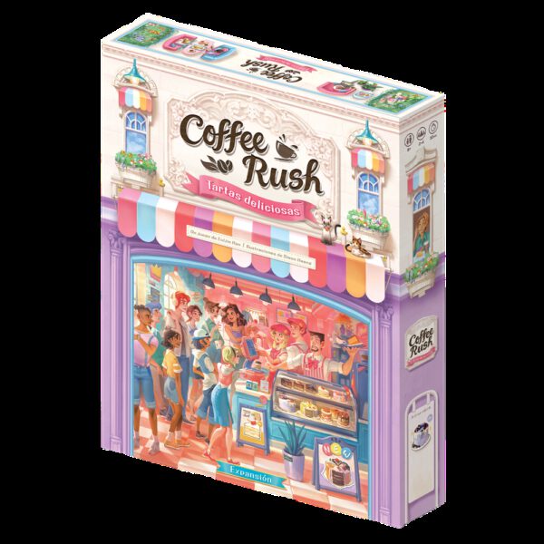 *Juego de mesa coffee rush: tartas deliciosas
