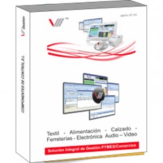 *Software gestion v3+ tpv para comercios 5 usuarios licencia electro perpetua incluye 1 año matenimiento