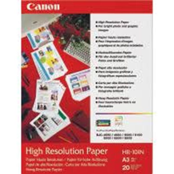 *Papel canon hr - 101n a3 20 hojas