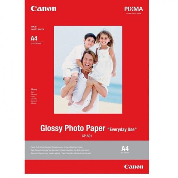*Papel fotografico canon gp - 501 10x15cm 50 hojas