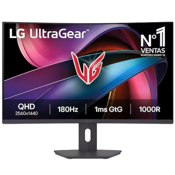 *Monitor curvo gaming lg 32g600a - b 32 pulgadas qhd 180hz