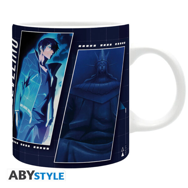 *Taza abystyle solo leveling prueba de jinwoo 320 ml