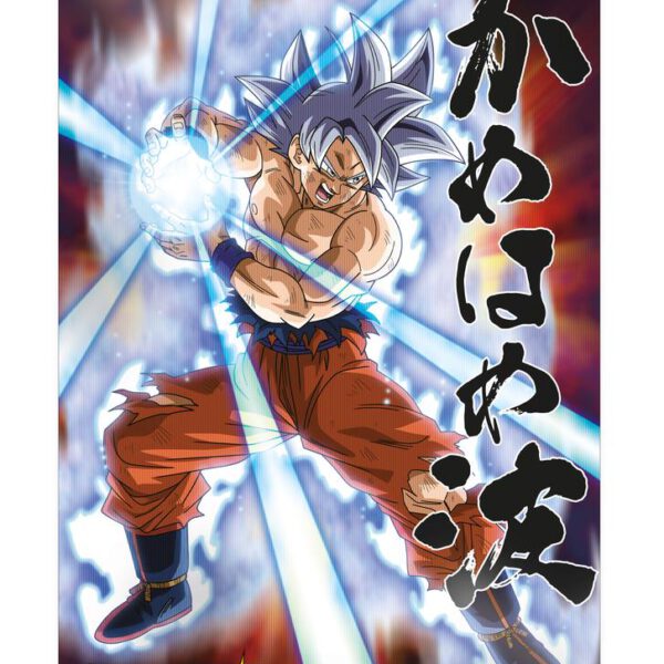 *Poster 3d 58x38cm universal survival goku dragon ball super