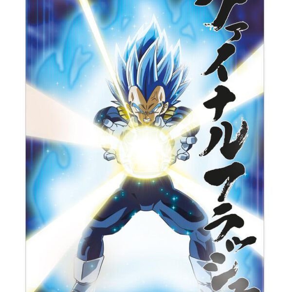 *Poster 3d 58x38cm universe survival vegeta dragon ball super