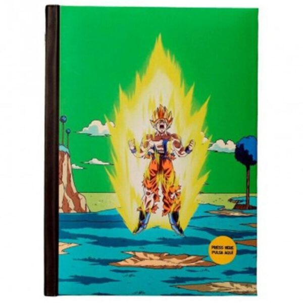 *Libreta sd toys dragon ball z batalla final namek con luz