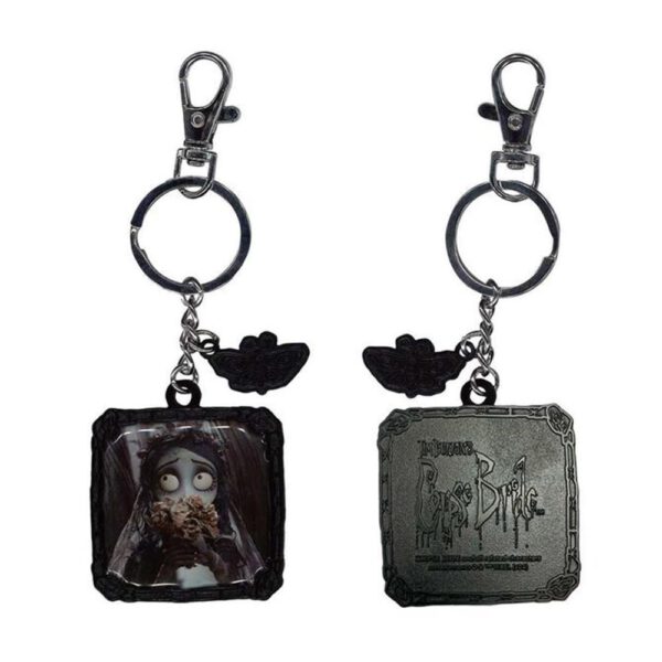 *Llavero metalico sd toys la novia cadaver flores
