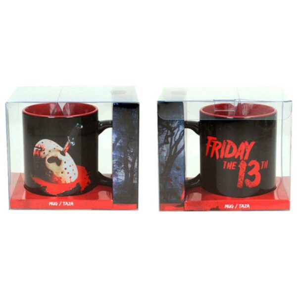 *Taza sd toys viernes 13 mascara ceramica