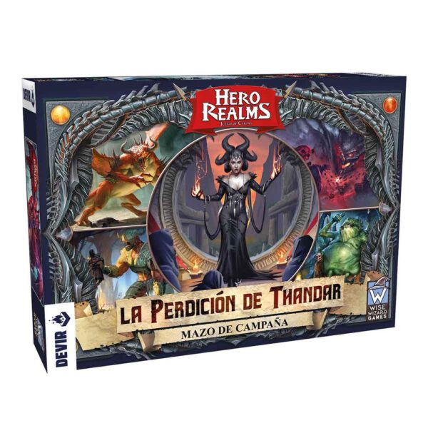 *Juego de mesa hero realms: la perdición de thandar