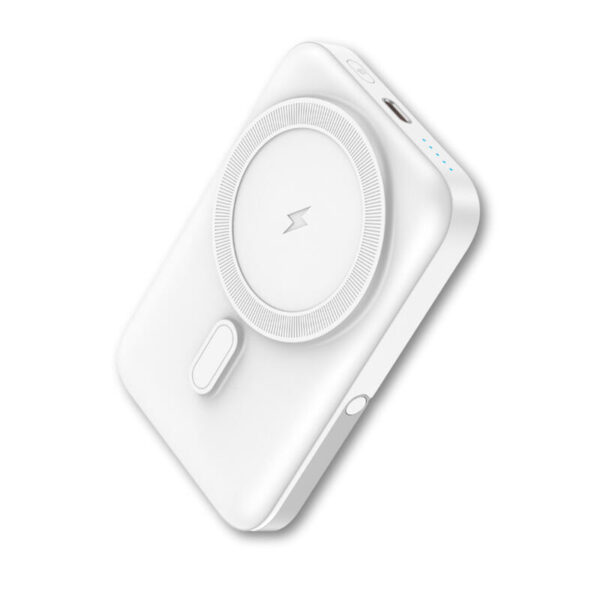 *Powerbank qcharx atlas inalambrico magnetico 10000mah blanco