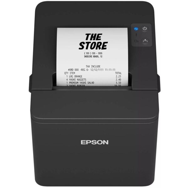 *Impresora ticket termica epson tm - t20 iv red & usb negra