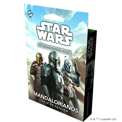 *Caja star wars: deckbuilding game mandalorianos
