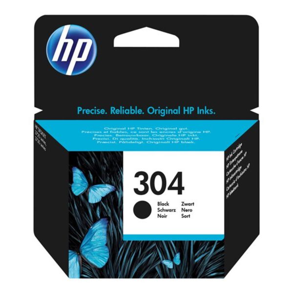 *Cartucho tinta hp 304 n9k06ae negro