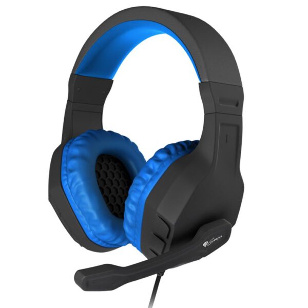 *Auriculares gaming genesis argon 200 mini jack negro - azul