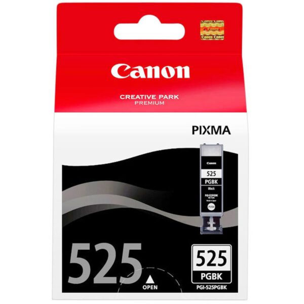 *Cartucho tinta canon pgi 525 negro 19ml pixma ip4850 -  mg5150 -  mg5250 -  mg6150 -  mg8150