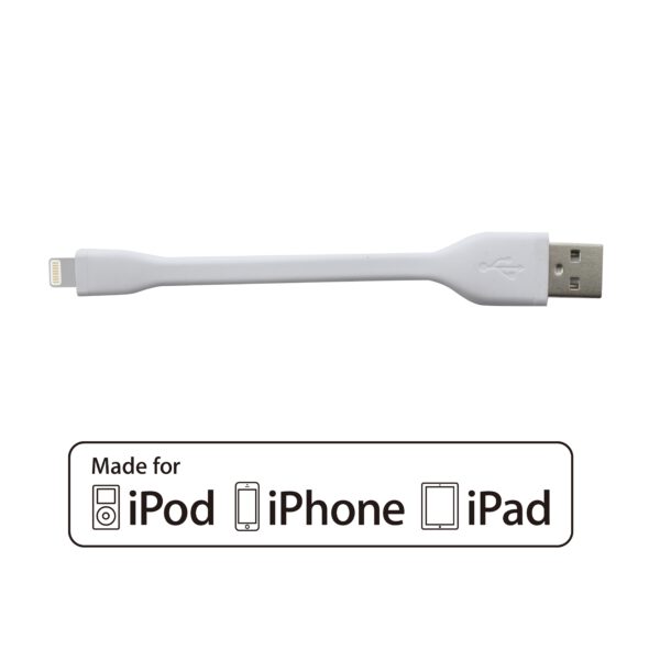 *Cable phoenix usb a lightning certificado mfi apple 10 cm