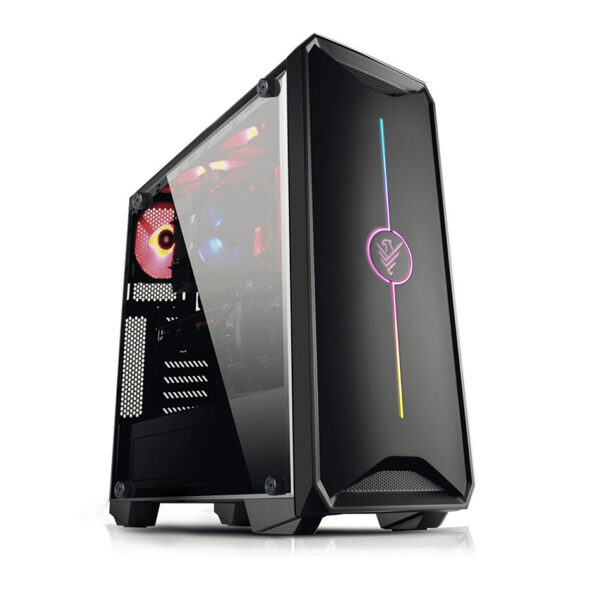 *Caja ordenador phoenix gaming factor - zmir atx ventiladores y controladora incluidos