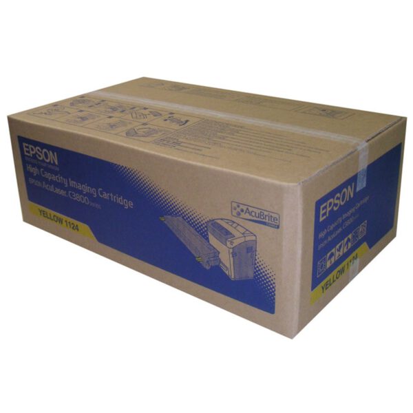 *Fotoconductor y toner epson c13s051124 amarillo 9k