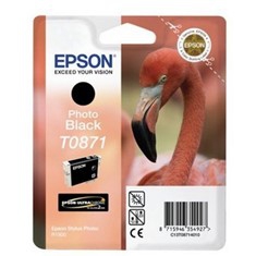 *Cartucho tinta epson c13t08714010 negro flamenco