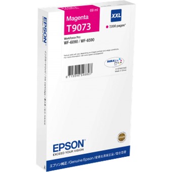 *Cartucho tinta epson t9073 magenta xxl wf - 6xxx ink 7000 paginas