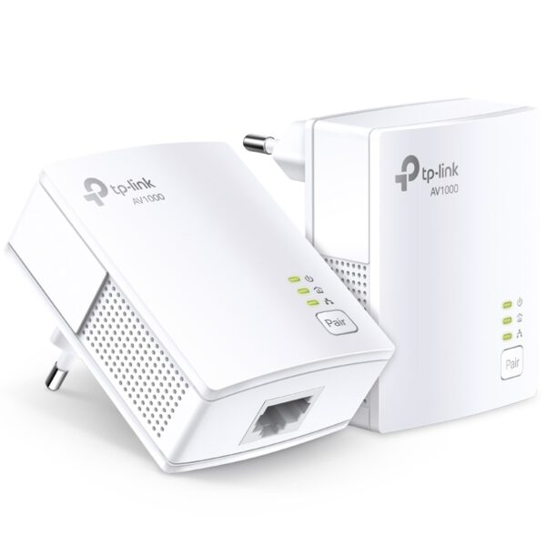 *Kit de adaptadores powerline tp - link tl - pa7017 kit gigabit av1000