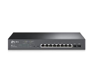 *Switch 8 puertos 10 - 100 - 1000 poe 150w +2 sfp gestion l2+ tp - link