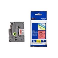 *Cinta laminada brother tze431 12mm x 8m rojo - negro