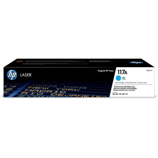 *Toner hp 117a w2071a cian 700 paginas