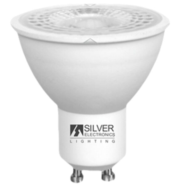 *Bombilla led silver electronic eco dicroica 8w=60w -  gu10 -  6000k -  38º -  773 lm -  luz fria -  a+