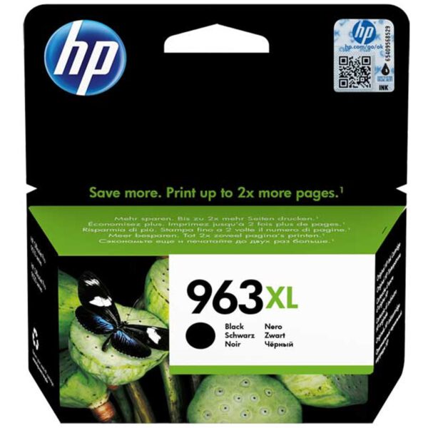 *Cartucho tinta hp 963xl 3ja30ae negro 47.86ml 2000 paginas