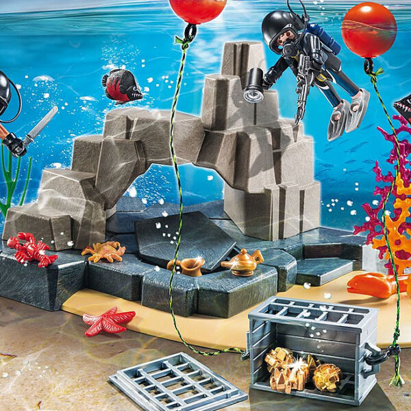 *Playmobil fuerzas especiales superset unidad de buceo