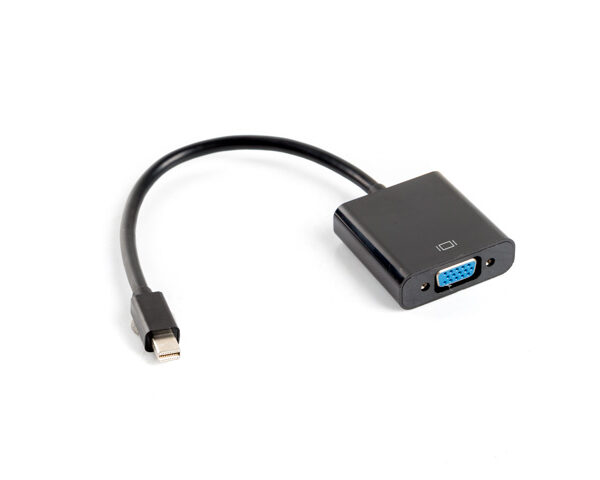 *Adaptador lanberg minidisplayport macho -  vga hembra 20cm negro
