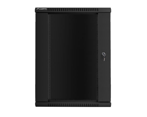 *Armario rack lanberg 18u 600x450x907 auto ensamblado 19 pulgadas hasta 60 kg negro