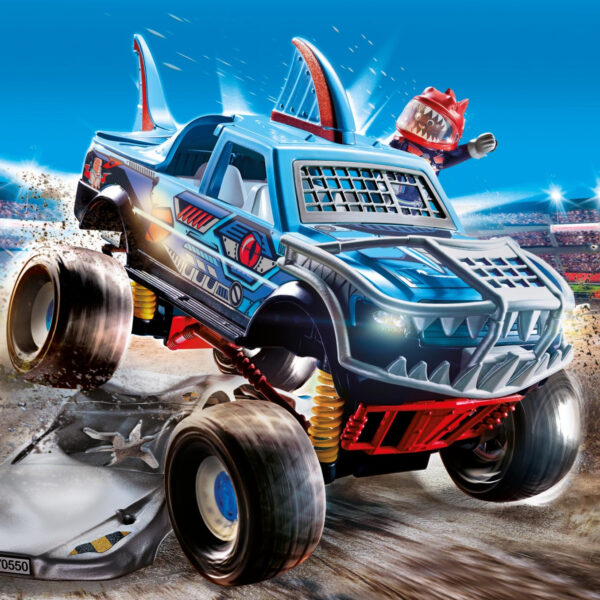 *Playmobil stuntshow monster truck shark