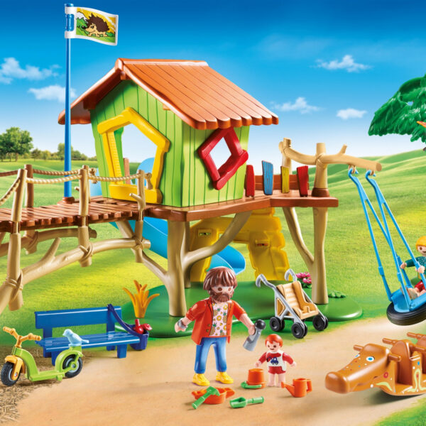*Playmobil ciudad parque infantil aventura
