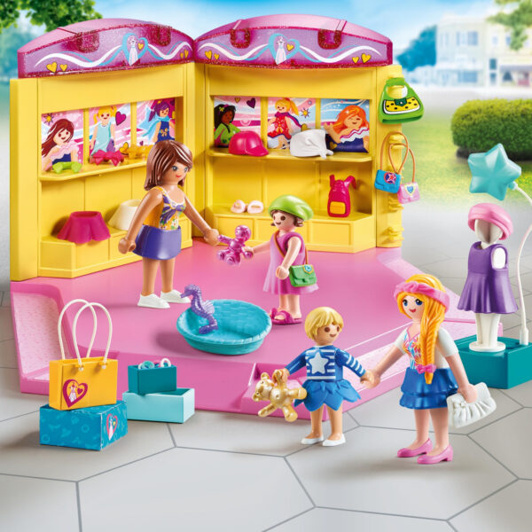 *Playmobil ciudad tienda de moda infantil