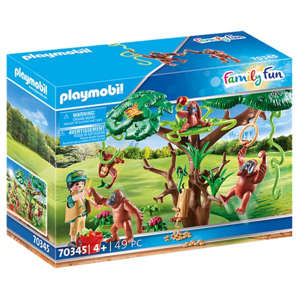 *Playmobil orangutanes con arbol