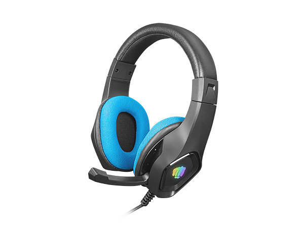 *Auriculares gaming fury phantom negro - azul