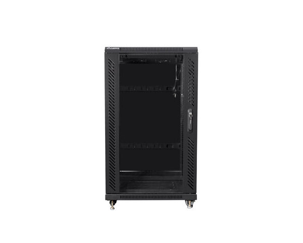 *Armario rack lanberg 22u 600x600 autoensamblado 19 pulgadas hasta 60kg negro