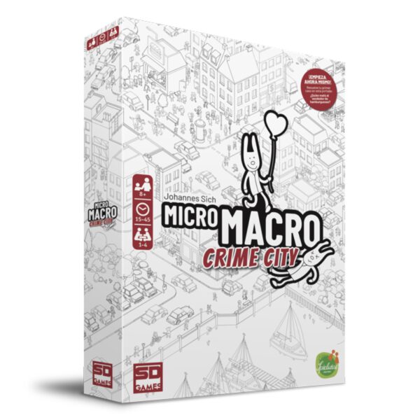 *Juego de mesa micro macro (ganador spiel des jahres 2021) pegi 10