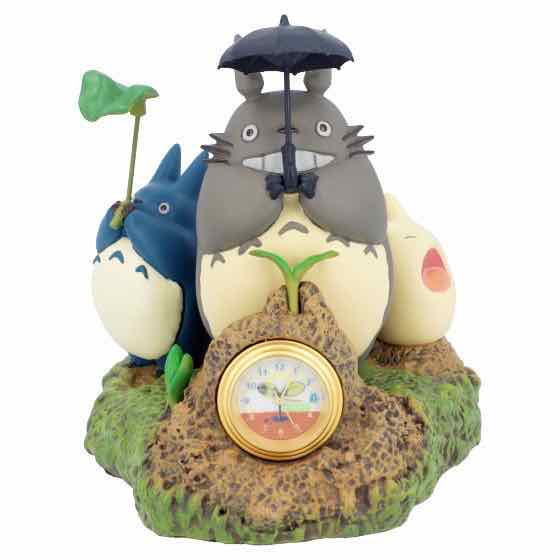 *Figura reloj de mesa studio ghibli mi vecino totoro baile dondoko 10 cm