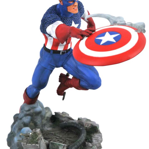*Figura diamond collection marvel avengers vs. capitan america figura 25 cm diorama pvc marvel comic gallery